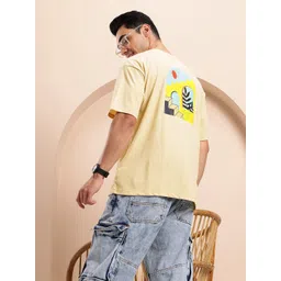 Mast & Harbour Men Printed Relaxed Fit T-shirt-picture-24