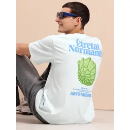 Mast & Harbour Men Printed Relaxed Fit T-shirt-picture-19