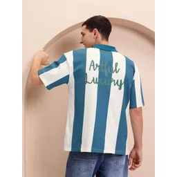 Mast & Harbour Men Printed Relaxed Fit T-shirt-picture-23