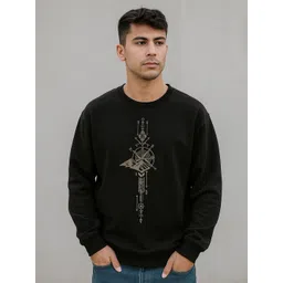 Mast & Harbour Men Printed Sweatshirt-picture-28