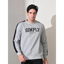 Mast & Harbour Men Printed Sweatshirt-picture-29