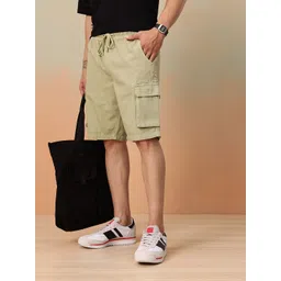Mast & Harbour Men Pure Cotton Shorts-picture-14