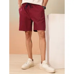 Mast & Harbour Men Pure Cotton Shorts-picture-10