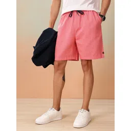Mast & Harbour Men Pure Cotton Shorts-picture-18