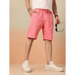Mast & Harbour Men Pure Cotton Shorts image 1