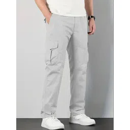 Mast & Harbour Men Relaxed Cargos Trousers-picture-20
