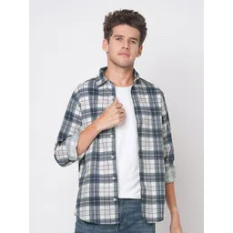 Mast & Harbour Men Relaxed Tartan Checks Checked Casual Shirt-picture-39