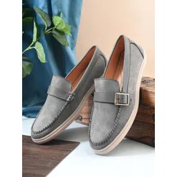 Mast & Harbour Men Round Toe Penny Loafers-picture-16