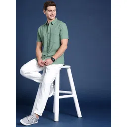 Mast & Harbour Men Slim Fit Casual Shirt-picture-23