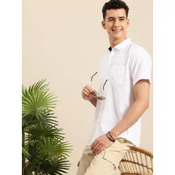 Mast & Harbour Men Slim Fit Casual Shirt-picture-21