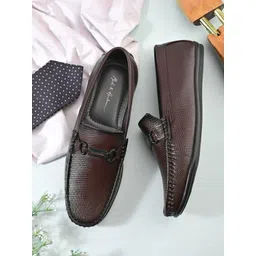 Mast & Harbour Men Slip-On Horsebit Loafers-picture-36