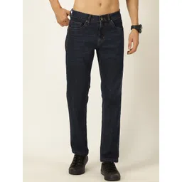 Mast & Harbour Men Smart Mid Rise Stretchable Jeans-picture-32