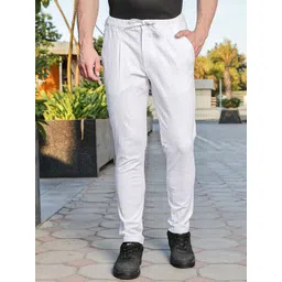 Mast & Harbour Men Smart Pleated Joggers Trousers-picture-21