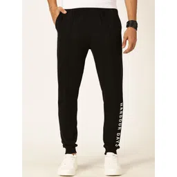 Mast & Harbour Men Smart Slim Fit Cotton Joggers-picture-34