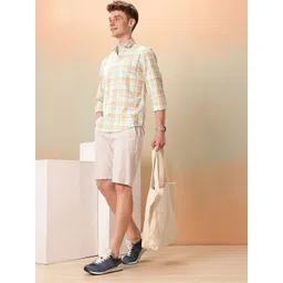 Mast & Harbour Men Standard Checked Pure Cotton Casual Shirt image 5