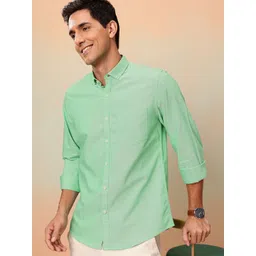 Mast & Harbour Men Standard Pure Cotton Casual Shirt-picture-31