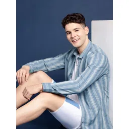 Mast & Harbour Men Standard Striped Casual Shirt-picture-37