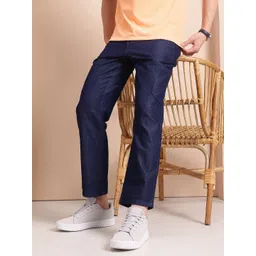 Mast & Harbour Men Straight Fit Cargo Style Jeans-picture-41