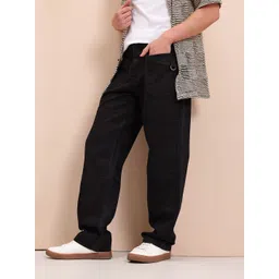 Mast & Harbour Men Straight Fit Mid-Rise Jeans-picture-14