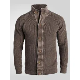 Mast & Harbour Men Striped Cardigan-picture-40