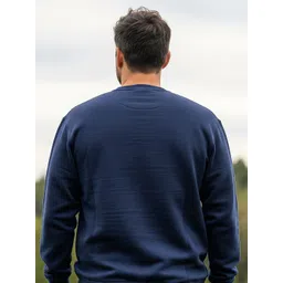 Mast & Harbour Men Typography Printed Hooded Long Sleeves Pullover Sweatshirt image 4