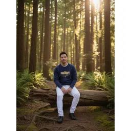 Mast & Harbour Men Typography Printed Hooded Long Sleeves Pullover Sweatshirt image 3