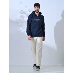 Mast & Harbour Men Typography Printed Hooded Long Sleeves Sweatshirt-picture-12