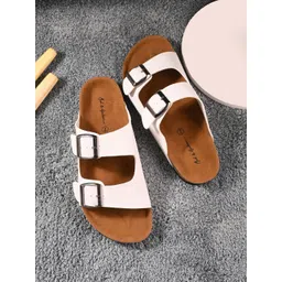 Mast & Harbour Men White Comfort Sandals-picture-23