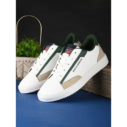 Mast & Harbour Men White Round Toe Lightweight Sneakers-picture-21