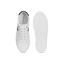 Mast & Harbour Men White Striped Sneakers image 3