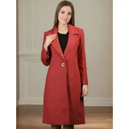 Mast & Harbour Notched Lapel Single Breasted Overcoat-picture-18