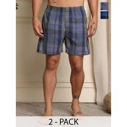 Mast & Harbour Pack Of 2 Printed Cotton Boxers BOXCOM55-S-picture-34