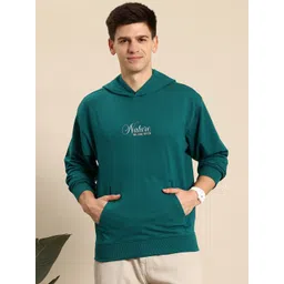 Mast & Harbour Printed Hooded Sweatshirt-picture-23