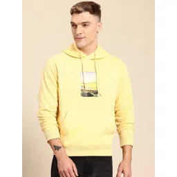 Mast & Harbour Printed Hooded Sweatshirt-picture-30