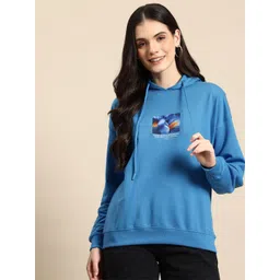 Mast & Harbour Printed Hooded Sweatshirt-picture-40