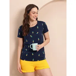 Mast & Harbour Printed Shorts Set-picture-23