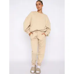 Mast & Harbour Round Neck Sweatshirt & Joggers Co-Ords-picture-23