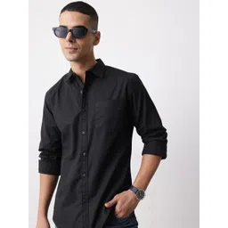 Mast & Harbour Spread Collar Pure Cotton Casual Shirt-picture-15