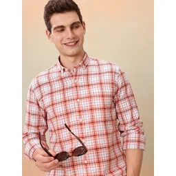 Mast & Harbour Standard Checked Pure Cotton Casual Shirt-picture-24