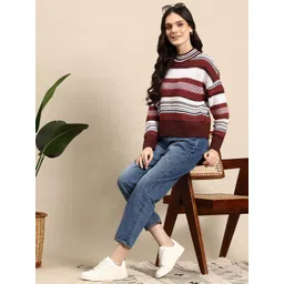 Mast & Harbour Striped Pullover image 3