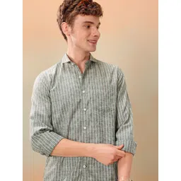 Mast & Harbour Striped Regular Fit Shirt-picture-28