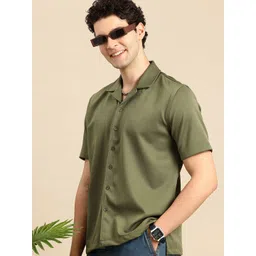 Mast & Harbour Textured Self Design Casual Shirt-picture-28