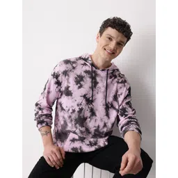 Mast & Harbour Tie and Dye Hooded Sweatshirt-image-25