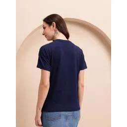 Mast & Harbour Typography Print Pure Cotton T-shirt image 4