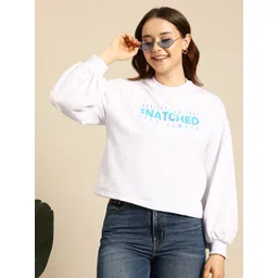 Mast & Harbour Typography Printed Sweatshirt-picture-30