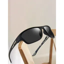 Mast & Harbour Unisex Aviator Sunglasses with Polarised and UV Protected Lens-image-49