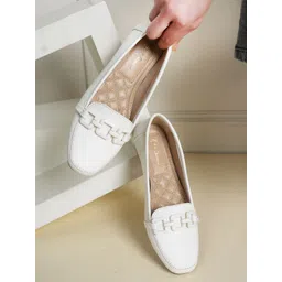 Mast & Harbour Women Ballerinas with Laser Cuts Flats-picture-40