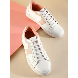 Mast & Harbour Women Colourblocked Round-Toe Sneakers-picture-34
