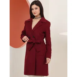 Mast & Harbour Women Double-Breasted Trench Coats image 5