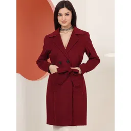 Mast & Harbour Women Double-Breasted Trench Coats image 1